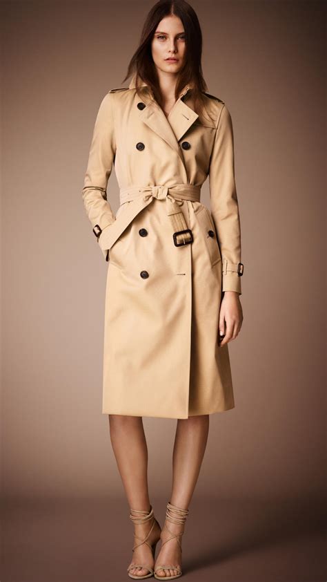 kensington burberry|burberry kensington long trench.